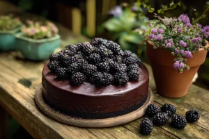 Blackberry Velvet Gothic Cake: A Dark, Lush Dessert Dream