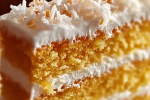 Pineapple Coconut Dream Cake