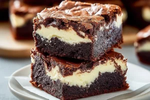 Cheesecake Brownies