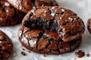 Fudgy Chewy Browkies (Brookies)
