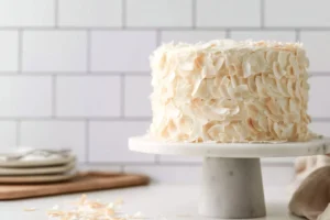 Light and Fluffy Coconut Layer Cake