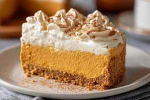 No Bake Pumpkin Cheesecake