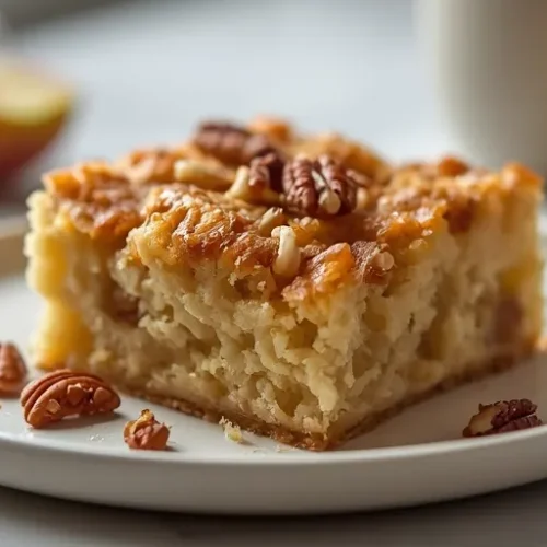 3 ingredient apple dump cake recipe