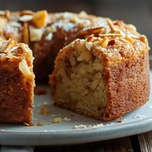 almond apple cake recipe