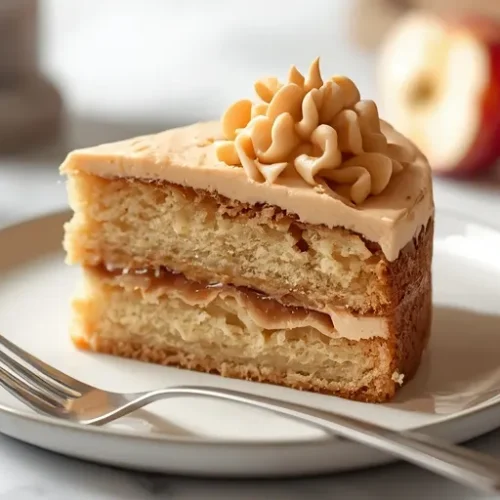 apple cake with caramel frosting recipe