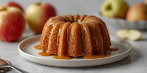 Delicious Apple Cake with Caramel Glaze Recipe