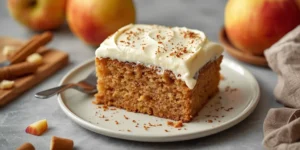 Delicious Apple Cake with Cinnamon Cream Cheese Frosting Recipe