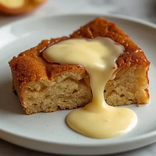 apple cake with custard recipe