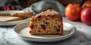 Delicious Apple and Cranberry Cake Recipe