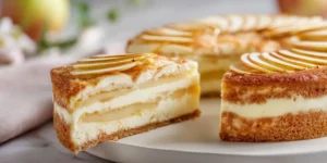 Delicious Apple and Custard Cake Recipe