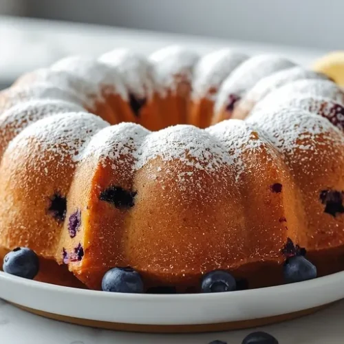blueberry bundt cake lemon recipe