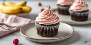 Chocolate Spring Cupcakes with Pastel Frosting