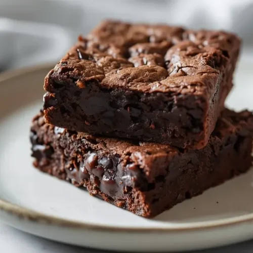 easy chocolate brownies recipe