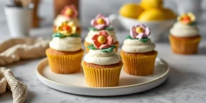 Easy Flower Pot Spring Cupcakes