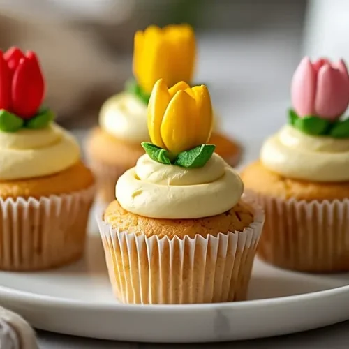 garden themed cupcakes recipe