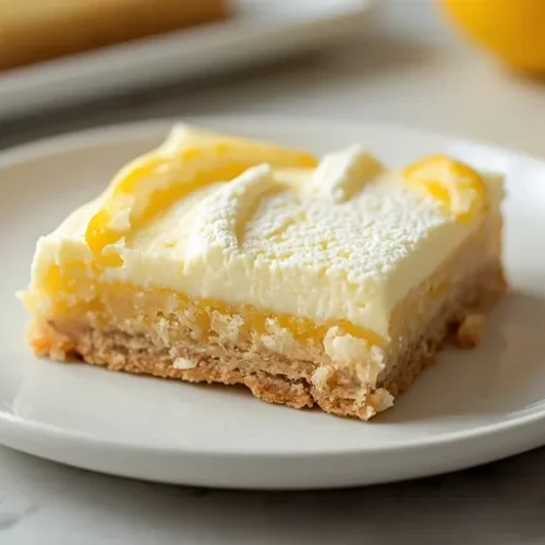 lemon dessert bars spring recipe
