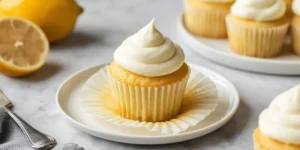 Lemon Spring Cupcakes with Fresh Lemon Buttercream