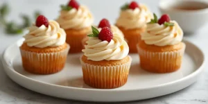 Mini Spring Cupcakes for Parties