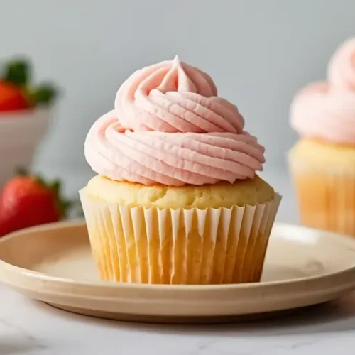pink spring cupcakes recipe