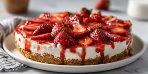 Southern Style No Bake Strawberry Pie Recipe