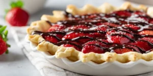 Strawberry Balsamic Pie with Unique Flavor Twist