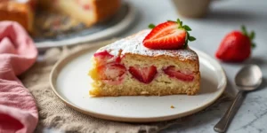 Strawberry Pie Cake Style Dessert Everyone Will Love