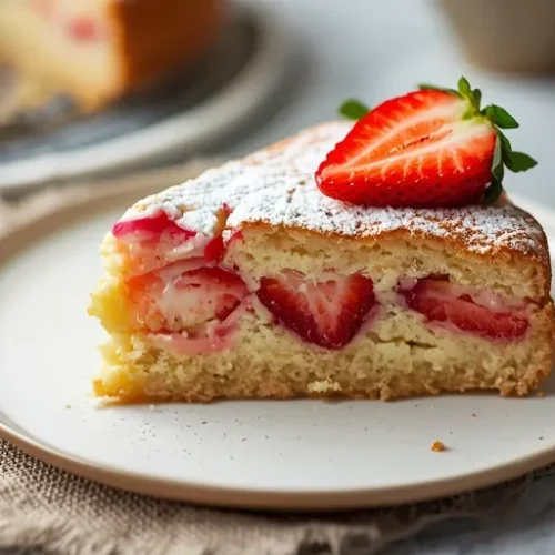 strawberry pie cake recipe