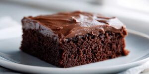 Chocolate Sheet Cake Birthday Design with Creative Decoration