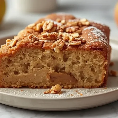 apple cake with nuts recipe