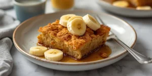 Warm Banana Bread Pudding for Cozy Dessert Nights