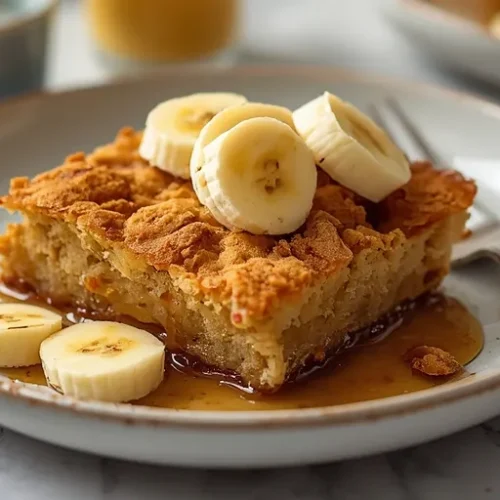 banana bread pudding recipe