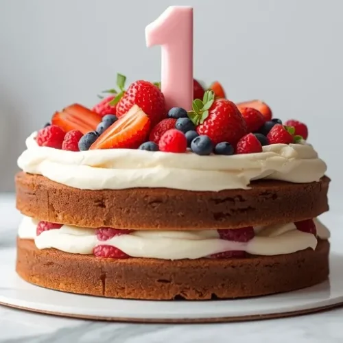 berry sweet first birthday cake recipe