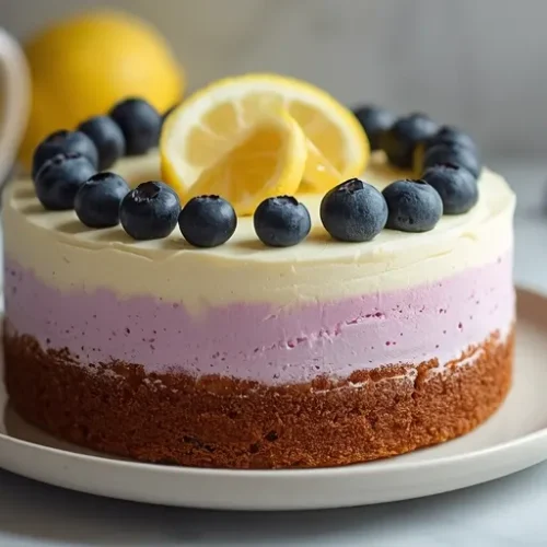 blueberry lemon cake decoration recipe