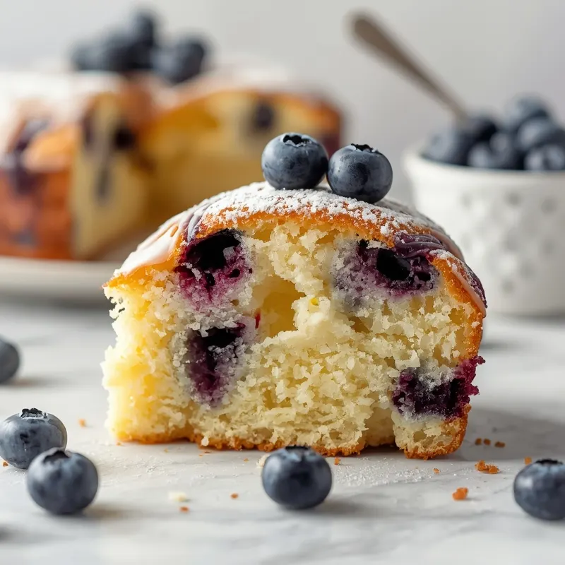 Juicy Blueberry Lemon Cake for Summer Dessert Tables