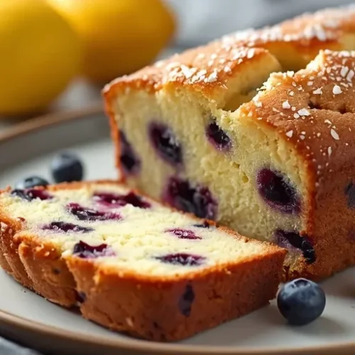 blueberry lemon loaf cake recipe