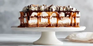 Creamy Ice Cream Sandwich Cake for an Easy Birthday Treat