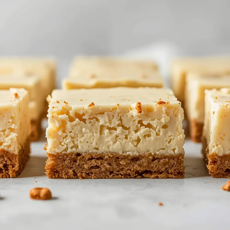 No Bake Cheesecake Cookie Bars with Crunchy Base No Bake Cheesecake Cookie Bars with Crunchy Base
