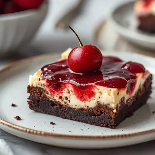 cherry cheesecake brownies recipe