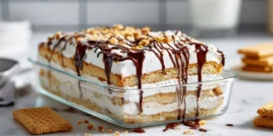 Decadent Ice Cream Sandwich Dessert Cake for Quick No-Bake Prep
