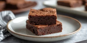 Rich Chocolate Homemade Brownies for Sweet Snack Cravings
