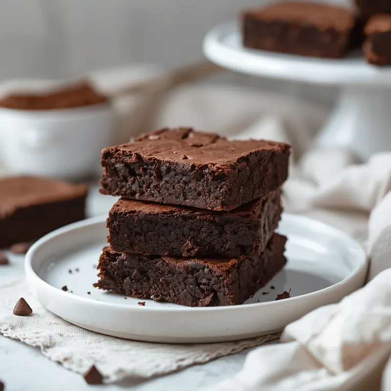Rich Chocolate Homemade Brownies for Sweet Snack Cravings Rich Chocolate Homemade Brownies for Sweet Snack Cravings