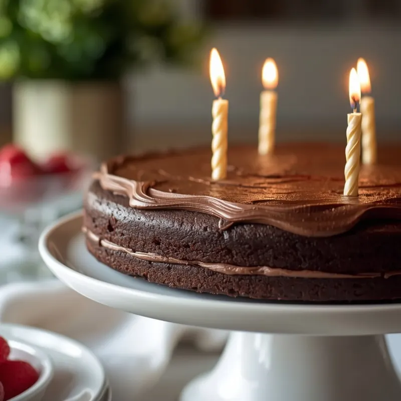 Rich Chocolate Sheet Cake for Birthday Party Tables Rich Chocolate Sheet Cake for Birthday Party Tables