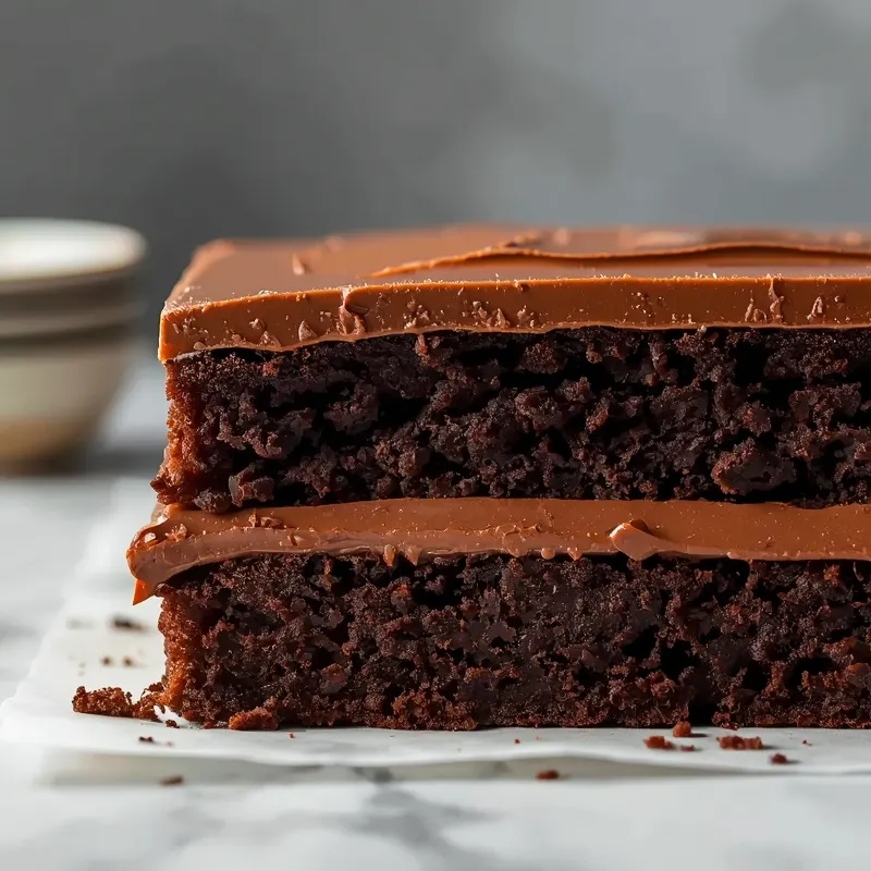 Creative Chocolate Sheet Cake with Decorative Toppings Creative Chocolate Sheet Cake with Decorative Toppings