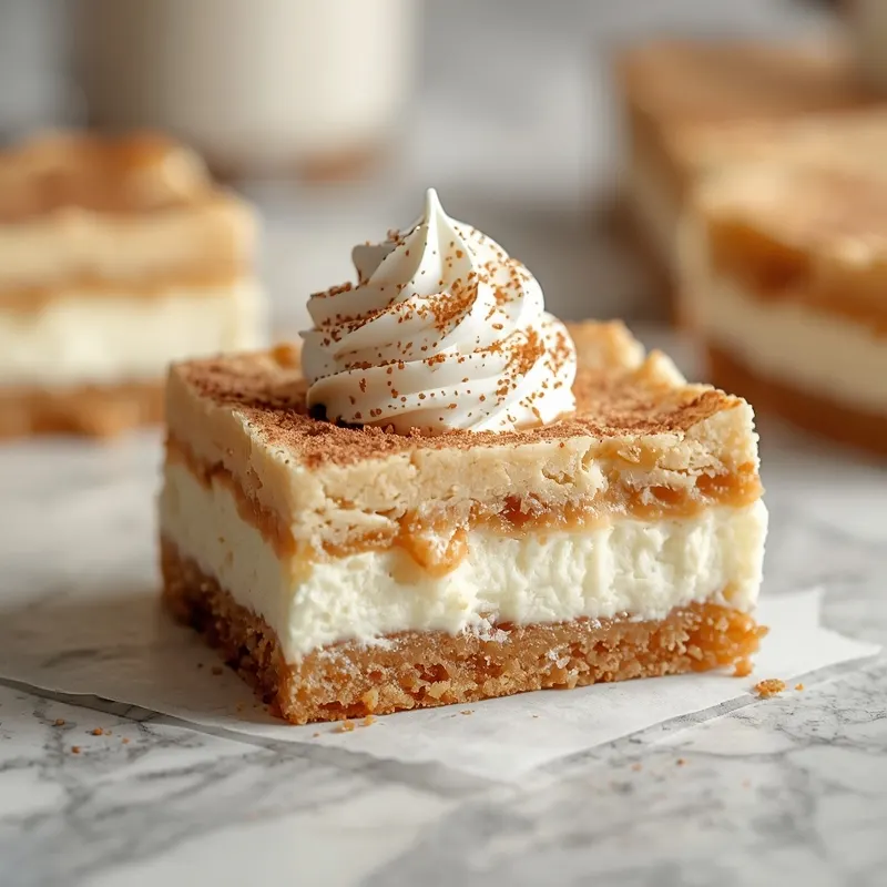 Churro Cheesecake Bars for Wedding Dessert Table Ideas