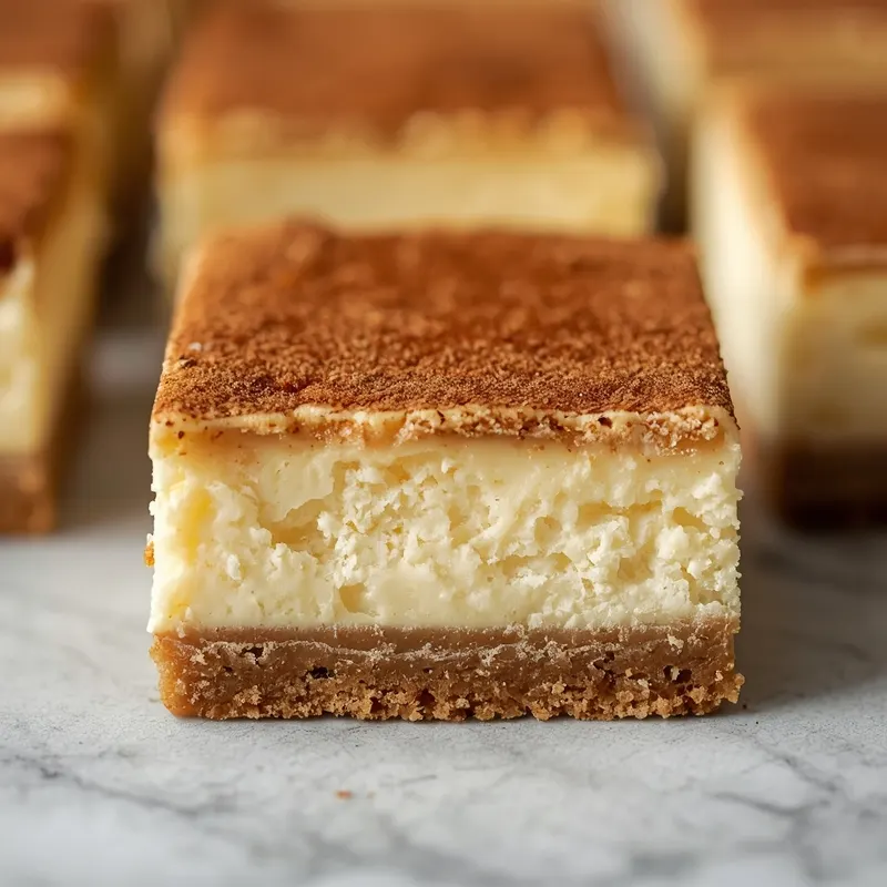 Churro Cheesecake Cake Bars with Creative Decoration Churro Cheesecake Cake Bars with Creative Decoration