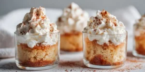 Mini Tres Leches Cake Cups for Easy Party Desserts