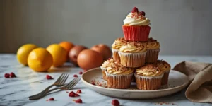 Modern Cupcake Tower with Minimalist Presentation Ideas