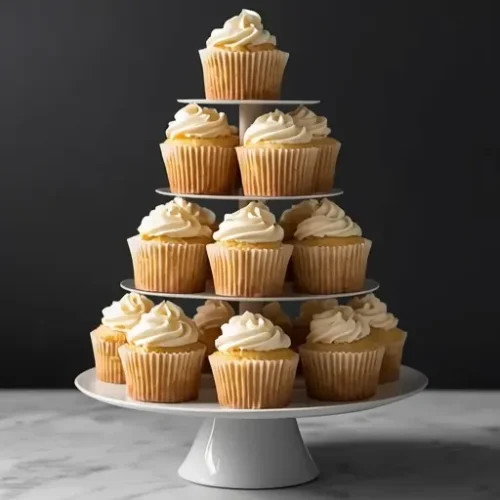 cupcake tower wedding display recipe