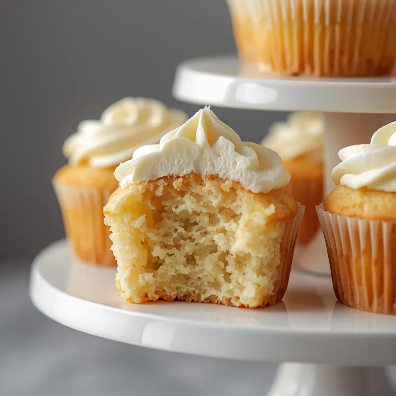 Elegant Cupcake Tower for Wedding Dessert Displays