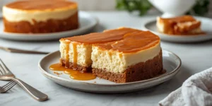 Dulce de Leche Cheesecake Cake with Creamy Caramel Flavor